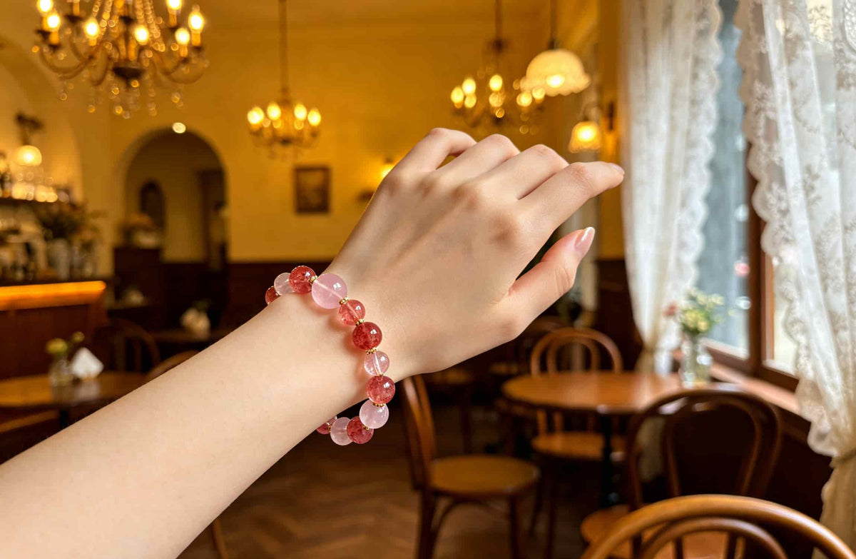 Cosa indossare: Braccialetti di cristallo per il lavoro, gli appuntamenti e il sonno