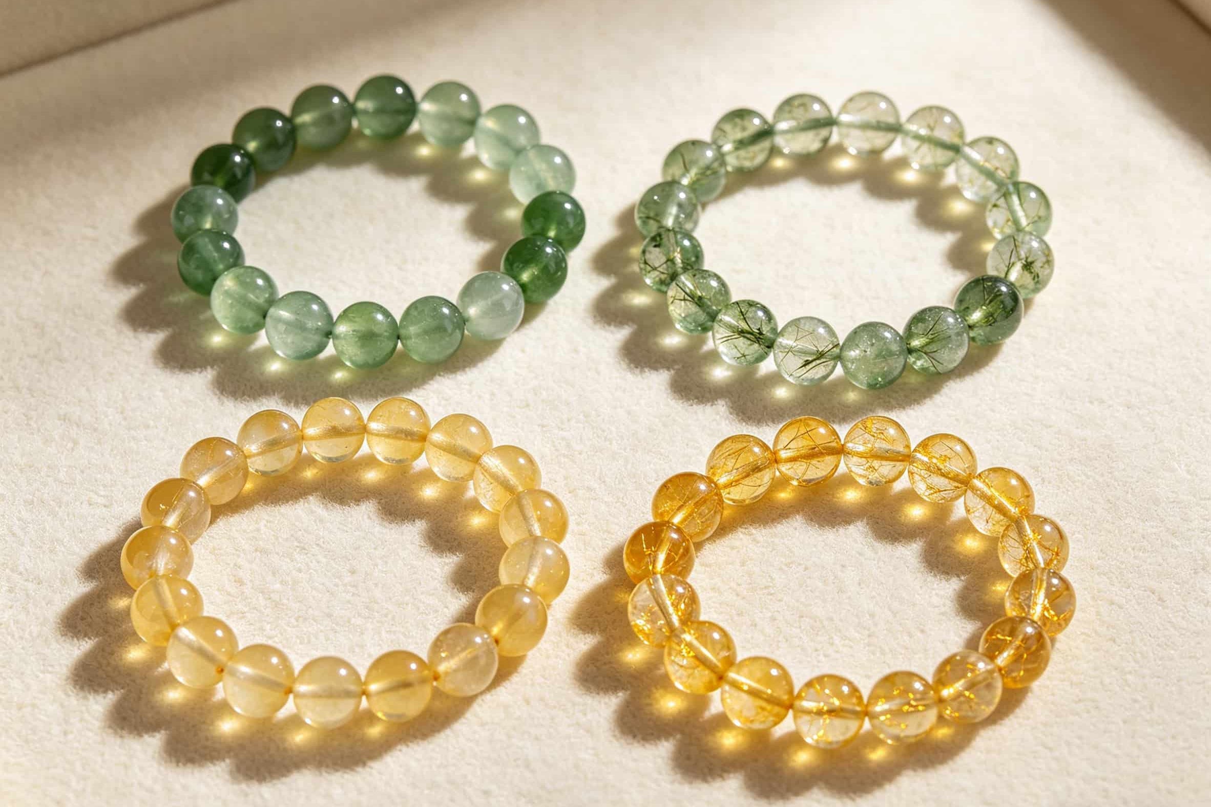 Money Team: Green Quartz for Your Career, Citrine for That Extra Cash