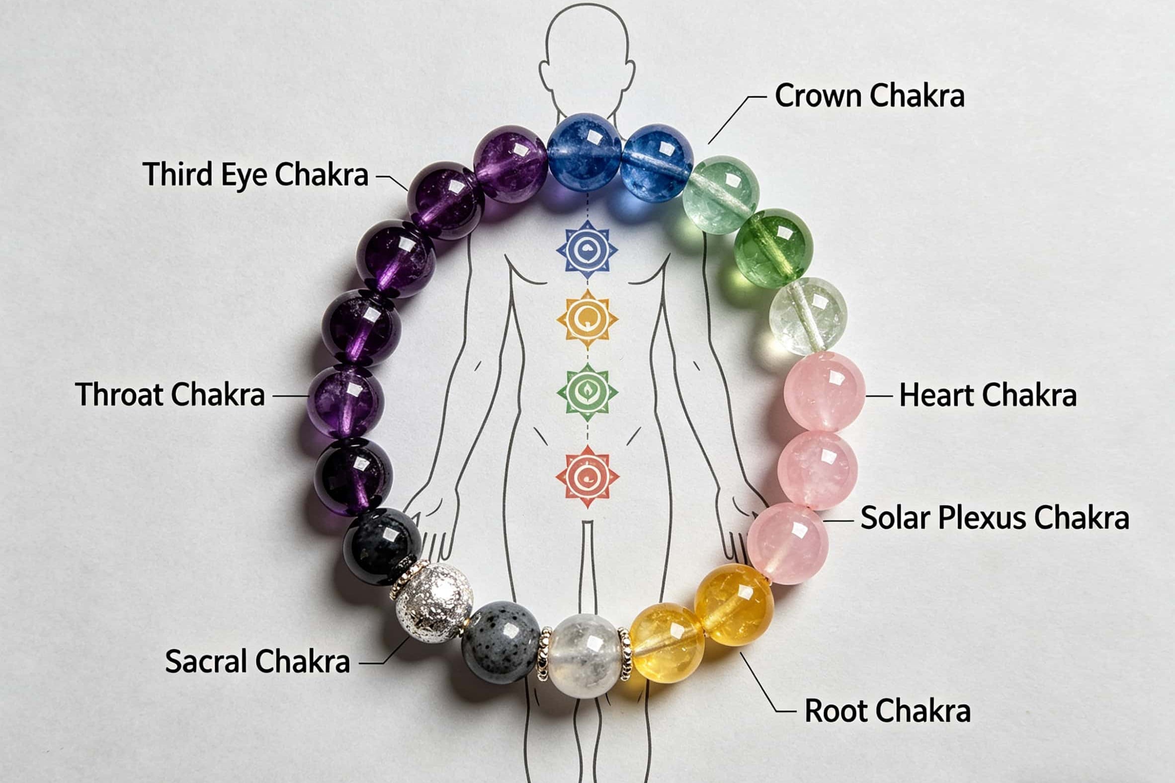 Chakra Basics: 7 Crystals for Your 7 Energy Centers