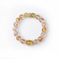 Citrine & Garden Quartz Bracelet – Prosperity · Inner Peace · One-of-a-Kind