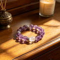 Intuition Glow · Light Amethyst Spiritual Bracelet