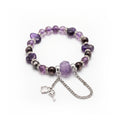 Soul Guardian — Bracciale in Ametista Grezza