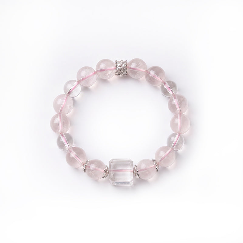 Rose Quartz Bracelet — Self-Love · Healing · Attraction