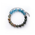 Bracciale Deep Forest — Dove l'Oceano Incontra il Bosco.