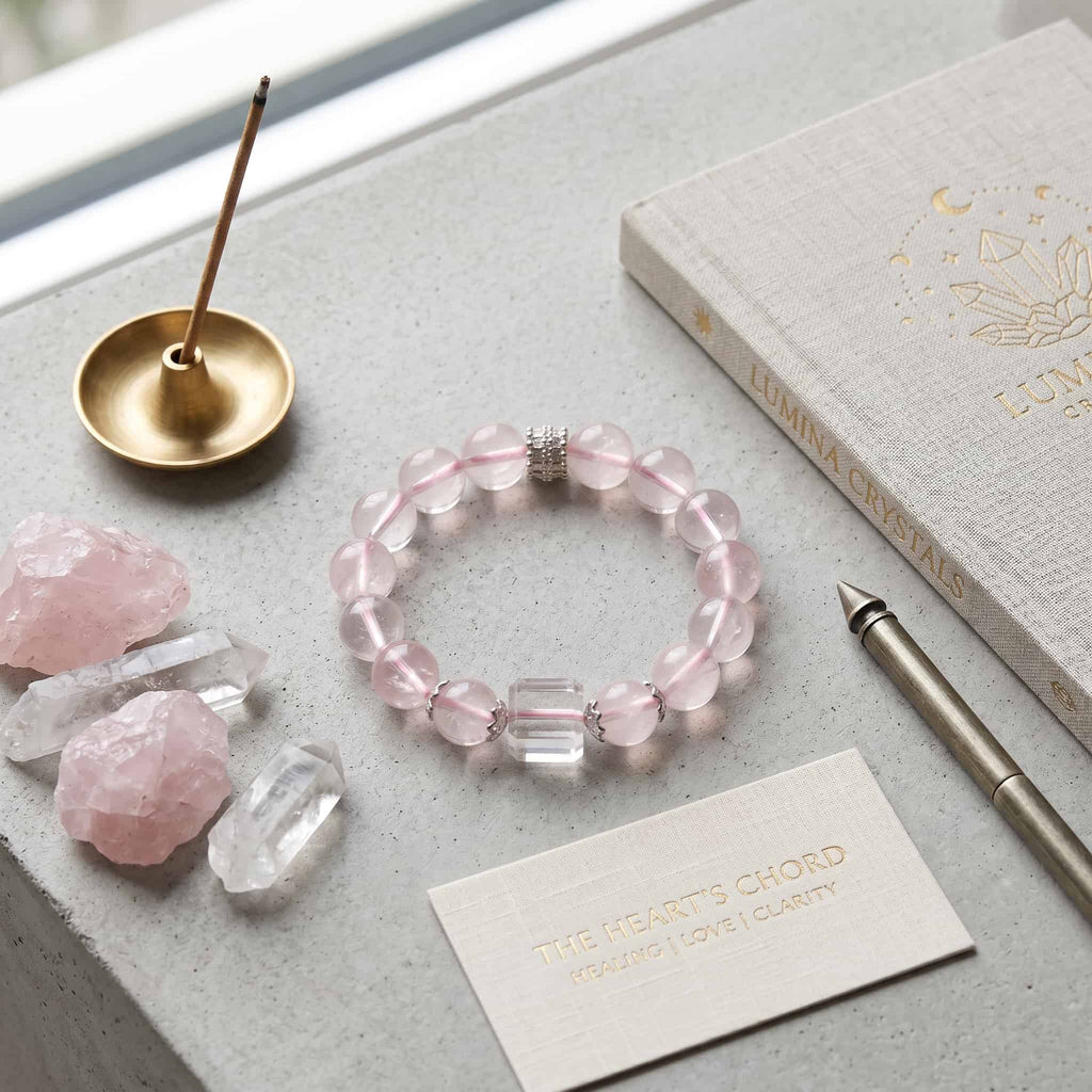 Rose Quartz Bracelet — Self-Love · Healing · Attraction