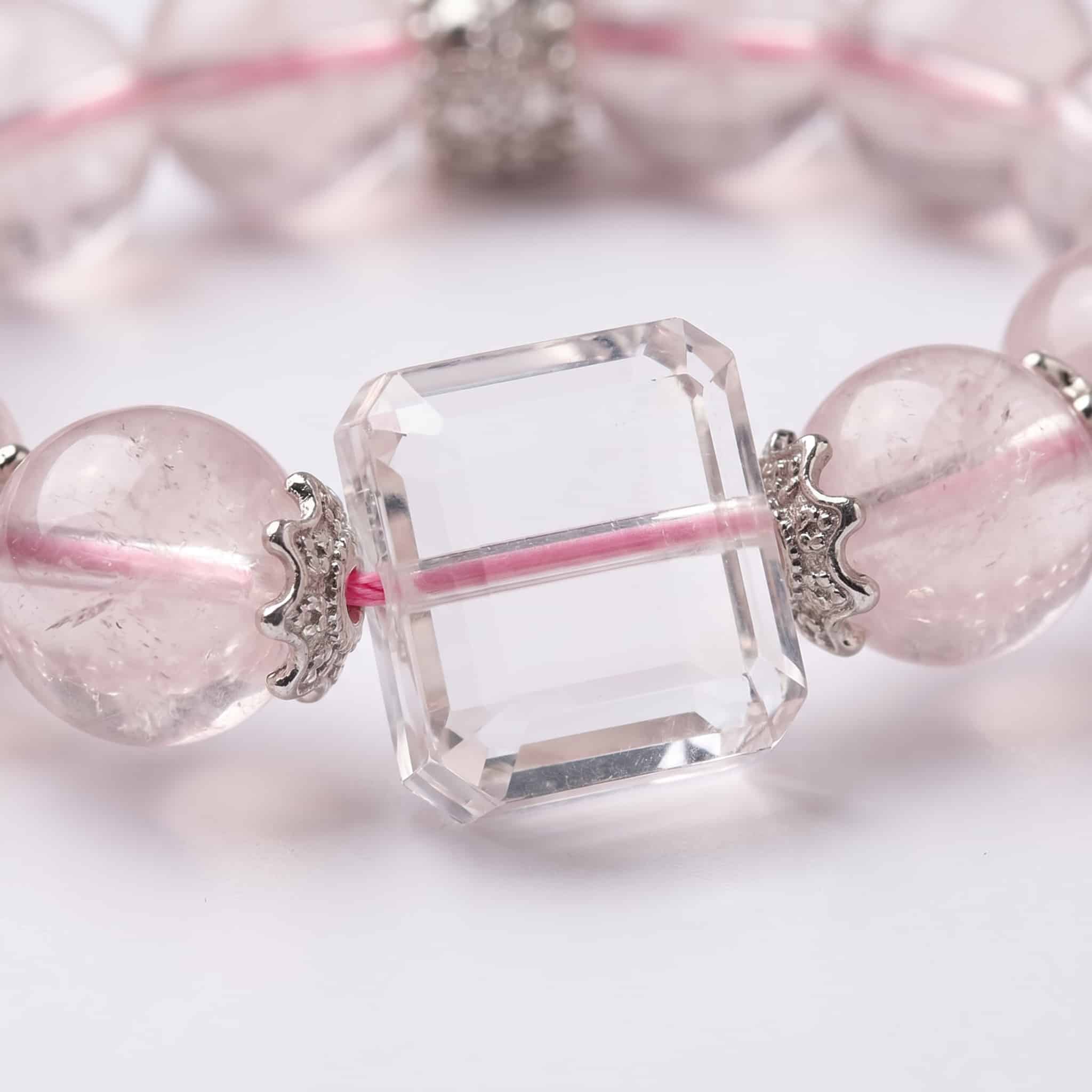 Rose Quartz Bracelet — Self-Love · Healing · Attraction
