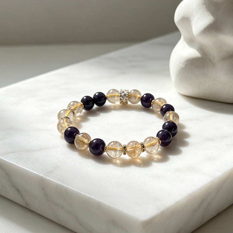 Golden Crown Bracelet — Wealth Meets Wisdom. Own Both.