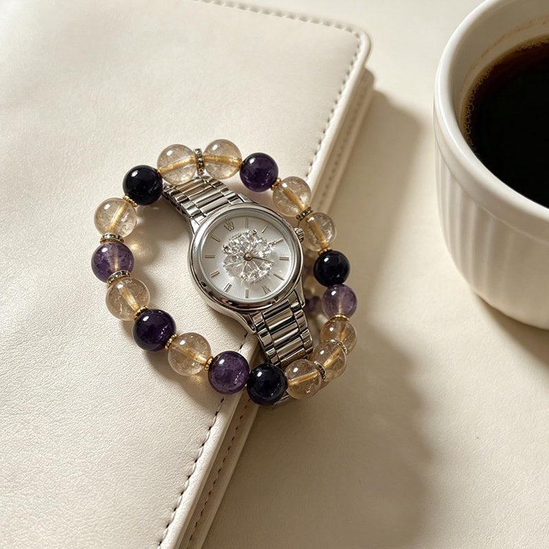 Golden Crown Bracelet — Wealth Meets Wisdom. Own Both.