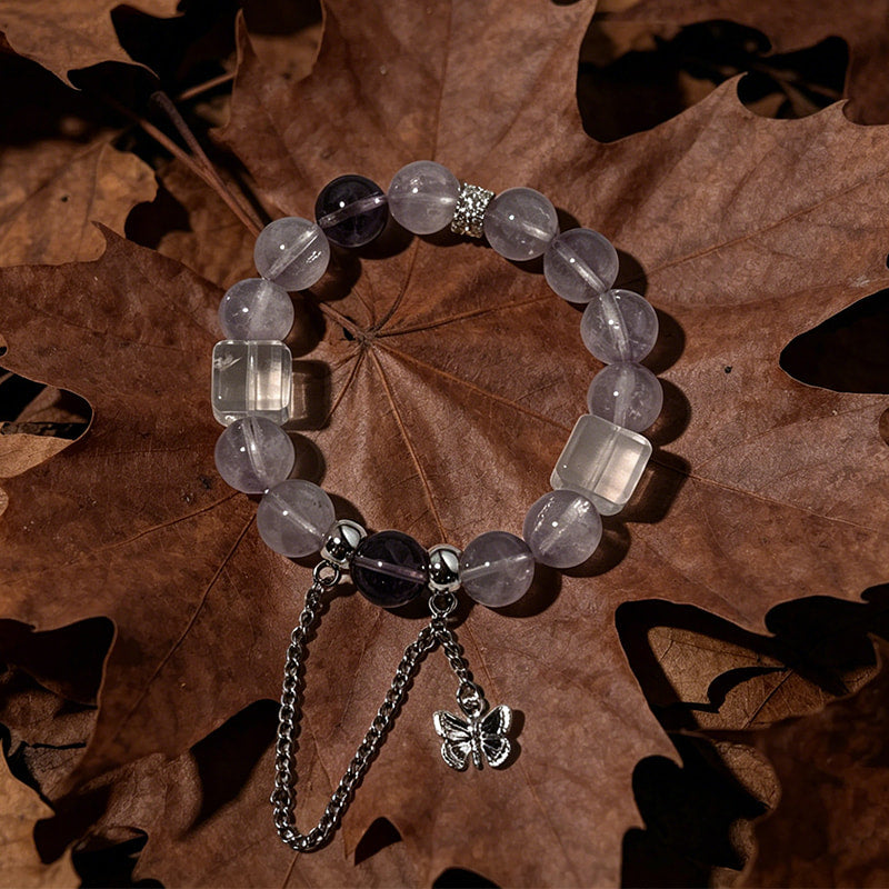 Violet Dream Bracelet — Calm, Clear & Wrapped in Love.