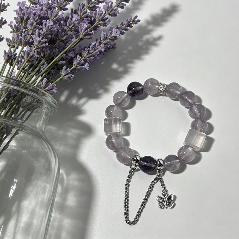 Violet Dream Bracelet — Calm, Clear & Wrapped in Love.